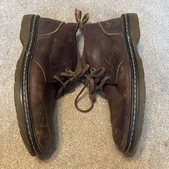 Dr. Marten’s Sussex Brown Leather Slip Resistant Chukka Boots Size 11 - Picture 2 of 5